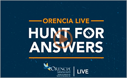 click to watch ORENCIA Live - hunt for answers