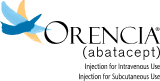 ORENCIA® (abatacept) logo.